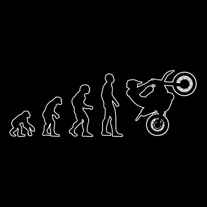 Dirtbike Evolution Clean Black