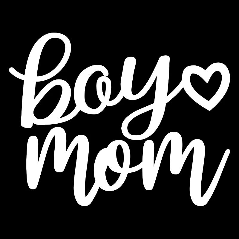 Junge Mama Süße Herz Schwangerschaft Baby Junge Muttertag