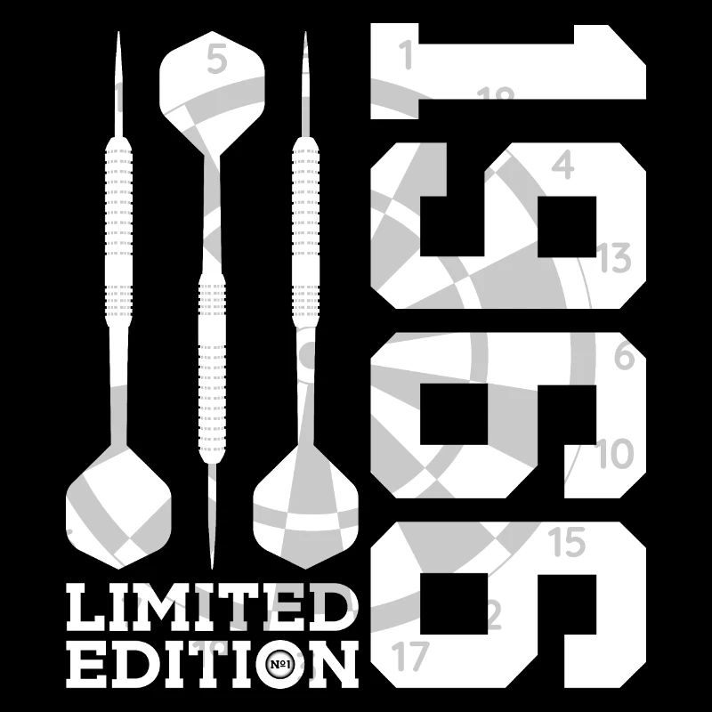 LIMITED EDITION 1966 DARTS 60. GEBURTSTAG