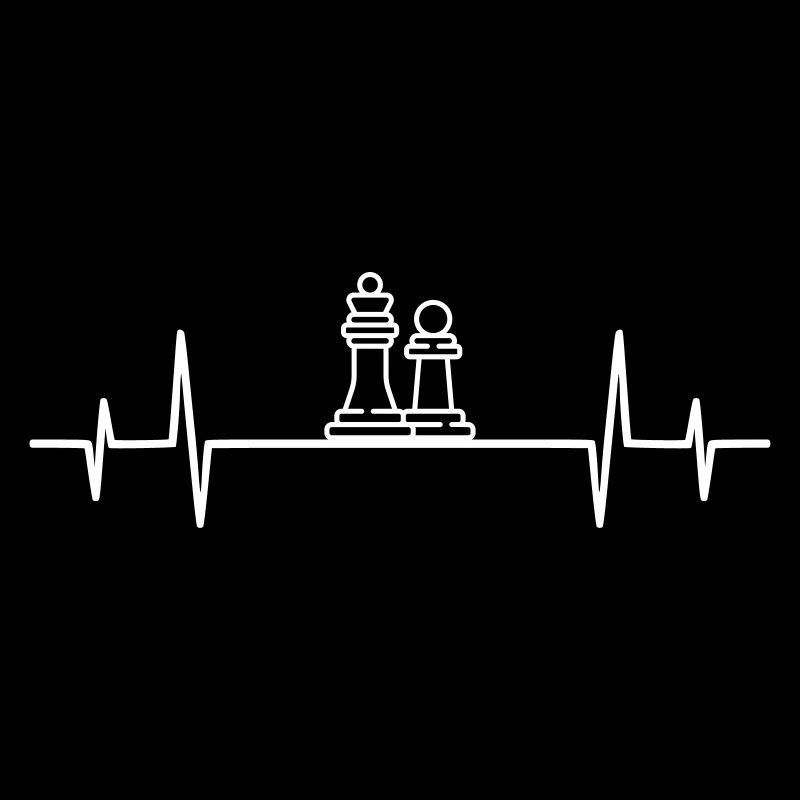 Heartbeat échecs pièce d'échecs échiquier roi
