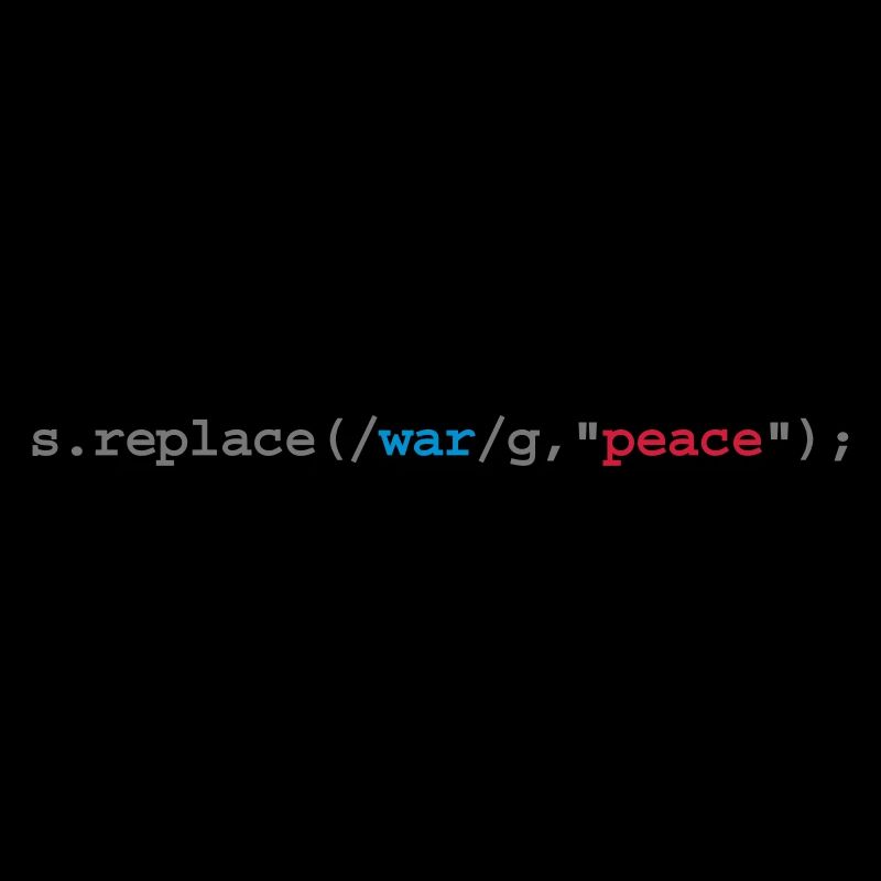 replace war with peace