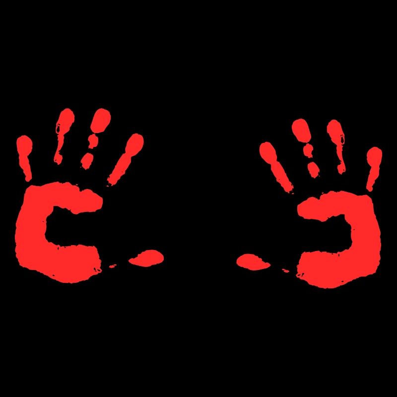 Händer weg - oder nicht - rote Hand