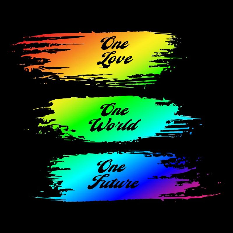 Trash Asset - One Love/World/Future [rainbow]