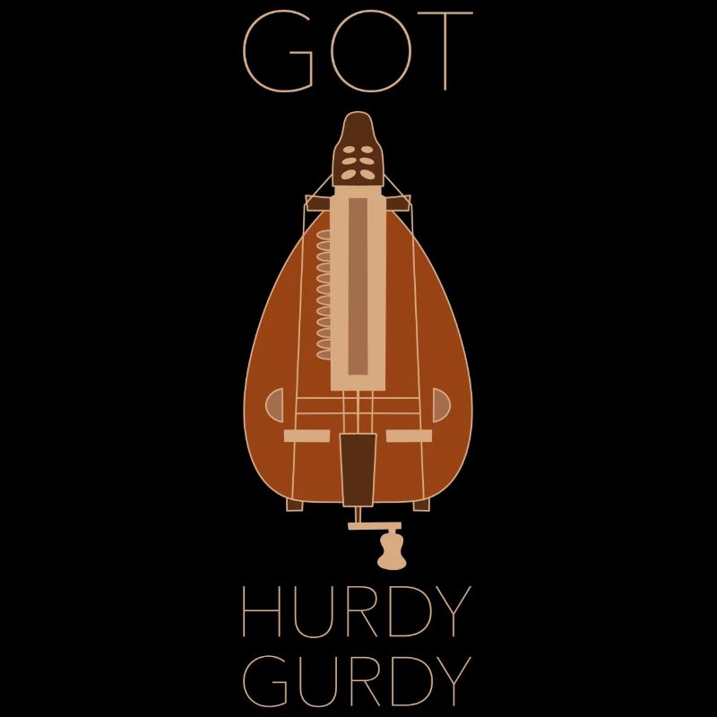 Hurdy Gurdy Funny Medieval Gift