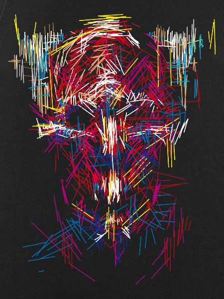 Halloween devil / Abstract