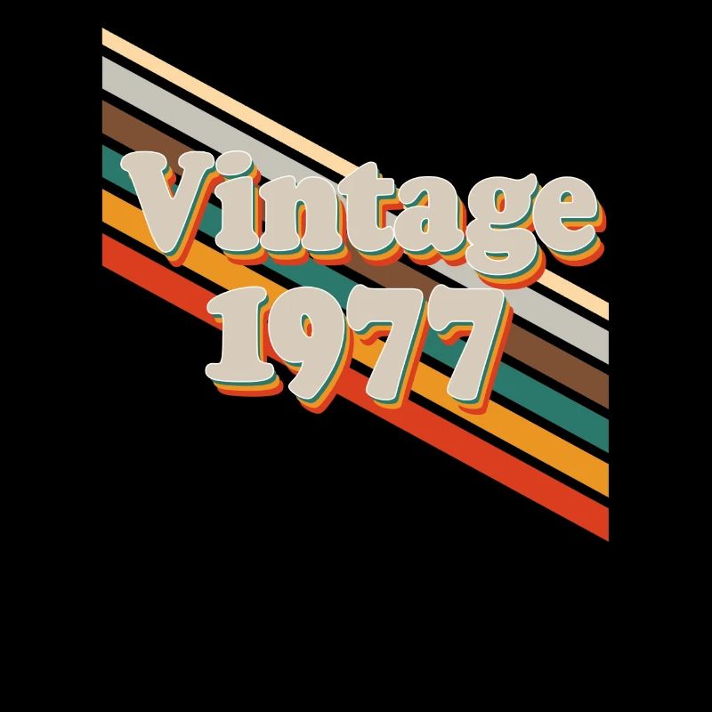Retro Vintage 1977