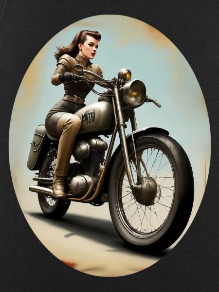 Motorcycle bride