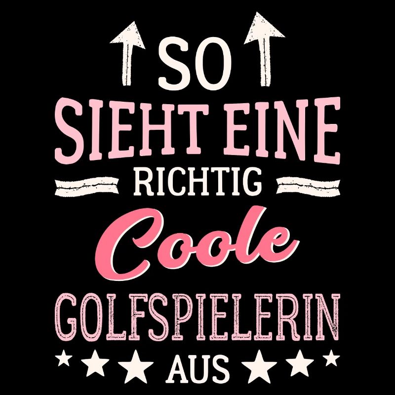 So sieht eine richtig coole Golfspielerin aus