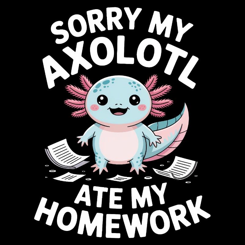 Axolotl a mangé mes devoirs