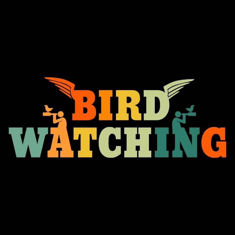 Retro Birdwatcher Vintage Bird Watching