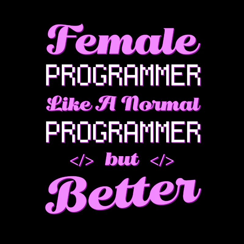 Developer Coder Programmer Female