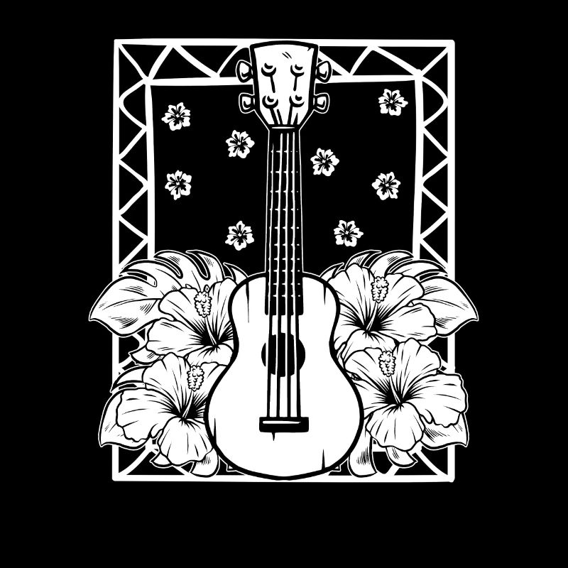 Ukulele Blumen