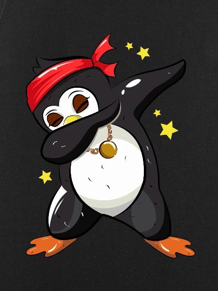 Dabbing Penguin