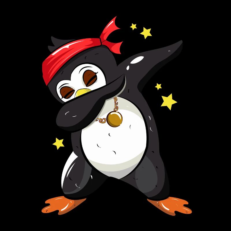 Dabbing Penguin