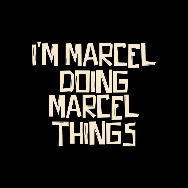 Je suis Marcel en train de faire des choses à Marcel