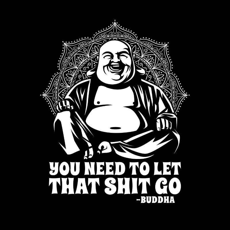 Bouddha bouddhiste drôle