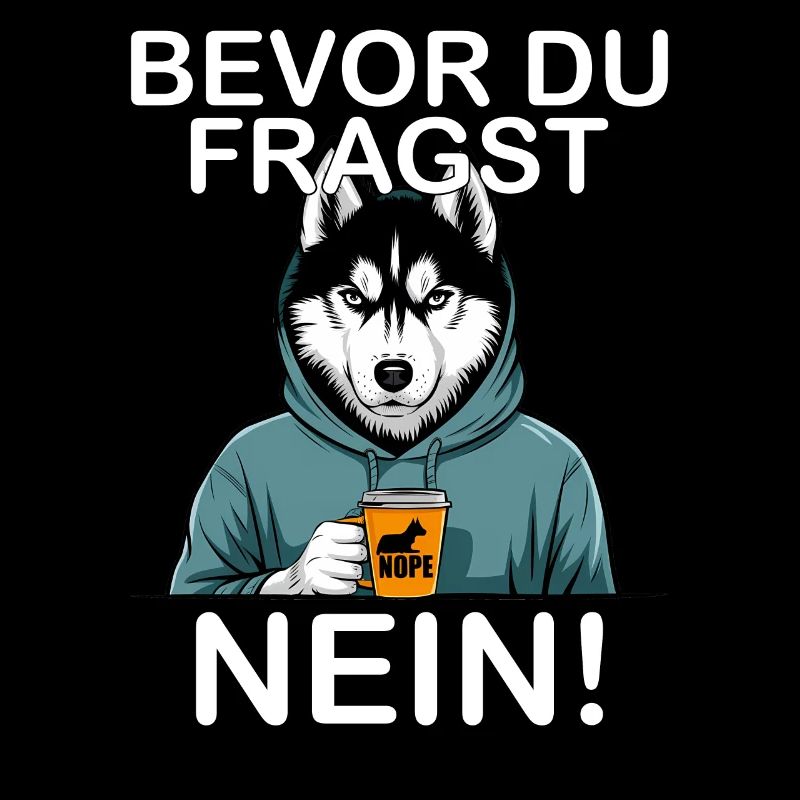 Avant de demander à No Funny Husky