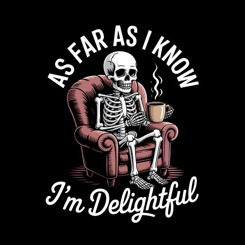 As far as I know I'm delightful! Sarkasmus