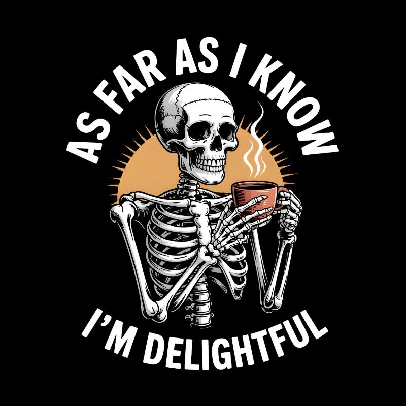 As far as I know I'm delightful! Sarkasmus