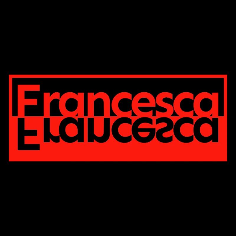 Texte Miroir Nom Prénom Francesca