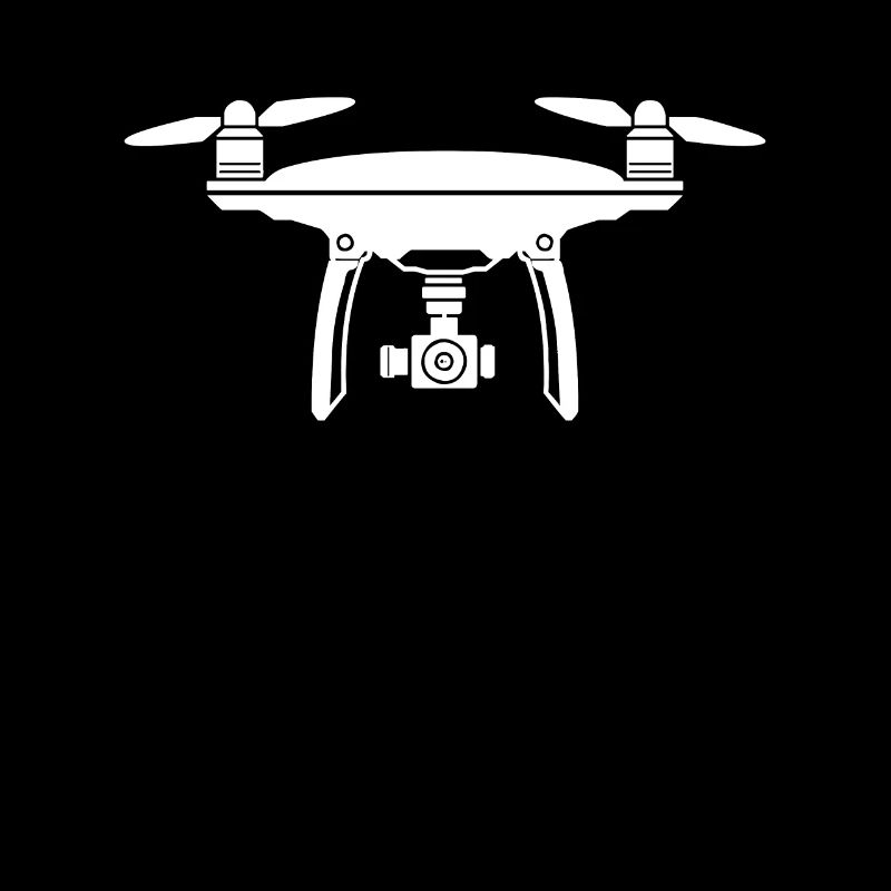 Drone Symbol Dronenpilot fliegen Technik