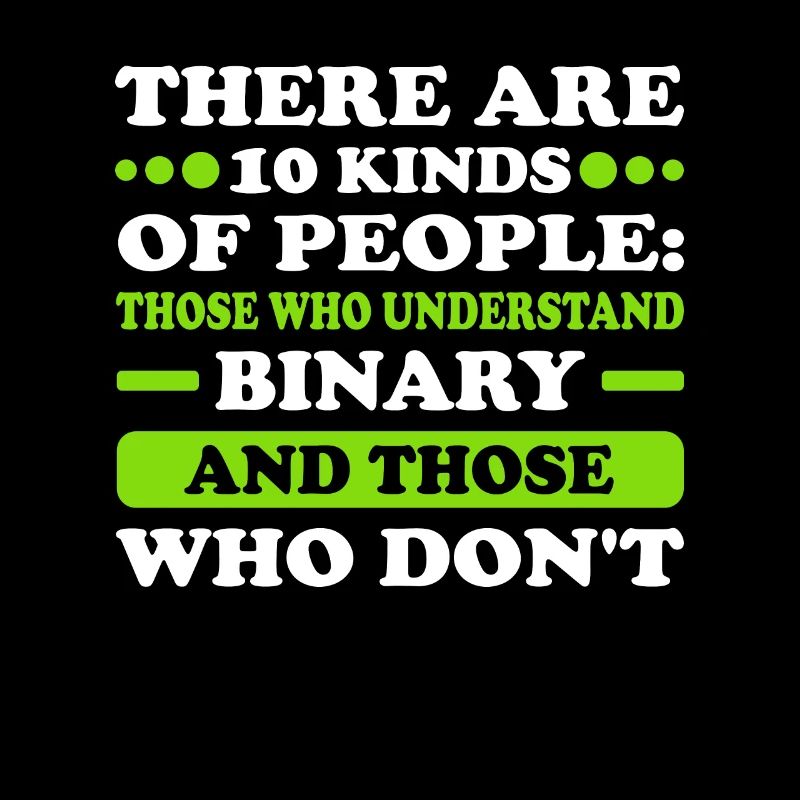 2 Types of People Binary IT Specialists