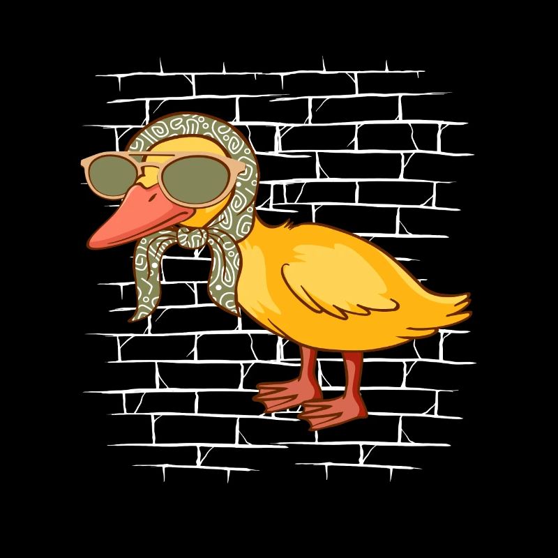 Écharpe de lunettes de soleil de canard