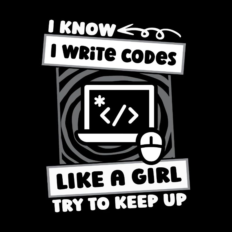Developer Coder Programmer Girl