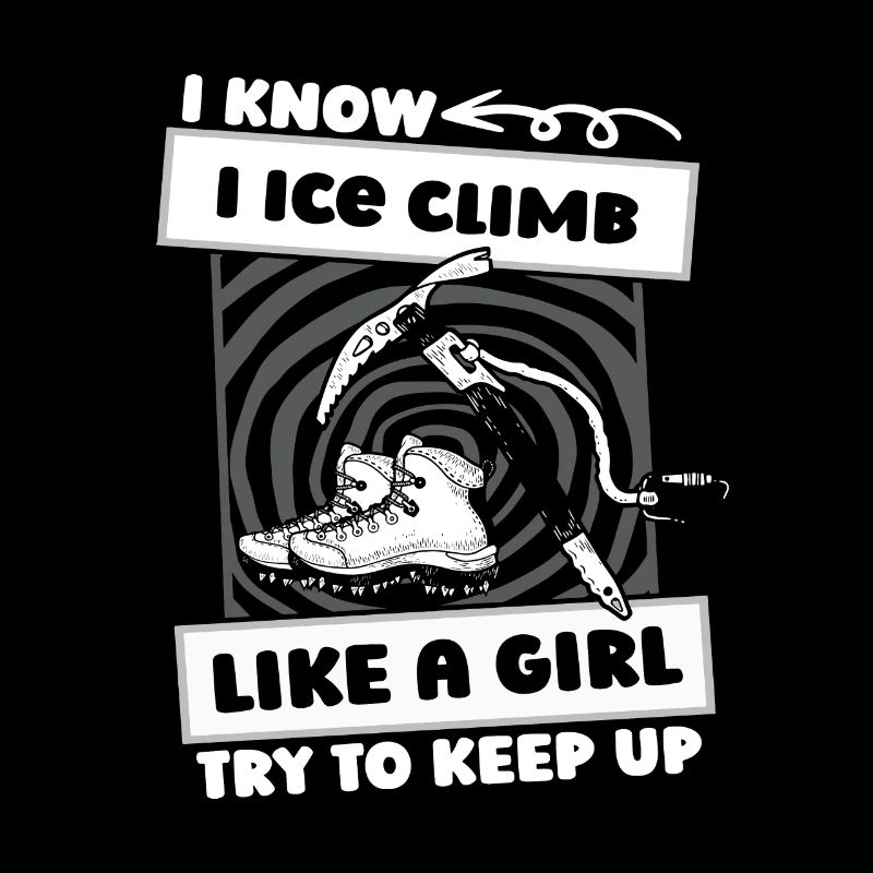 Eisklettern Mädchen