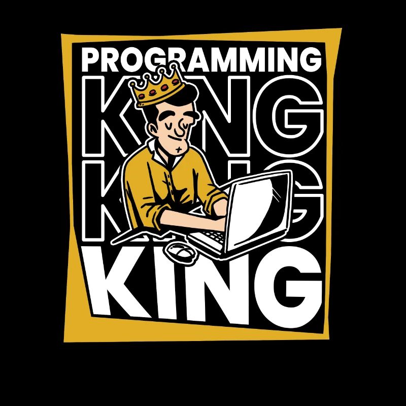 Entwickler Coder Programmierer König