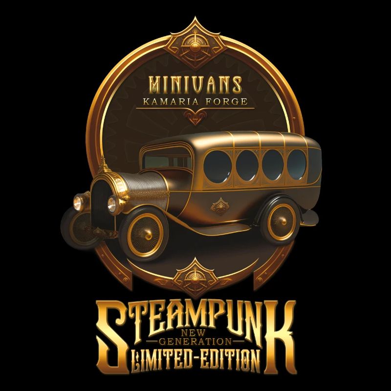 STEAMPUNK OLDTIMER OLDTIMER RETRO VAN