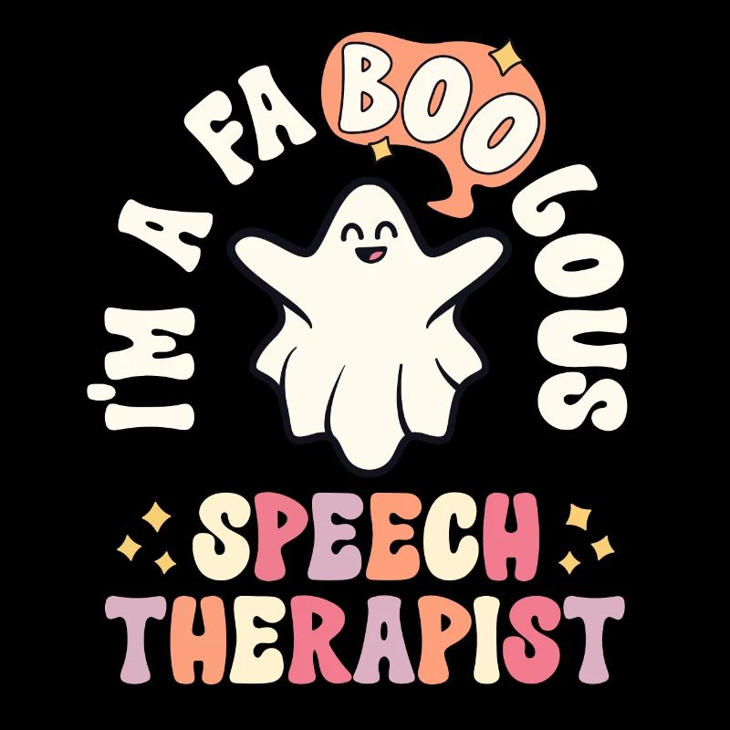 Faboolous Logopäde Halloween SLP Retro