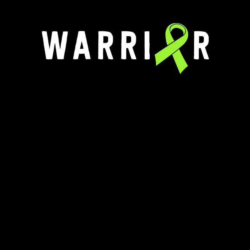 Ruban de sensibilisation vert vert guerrier Maladie de Lyme