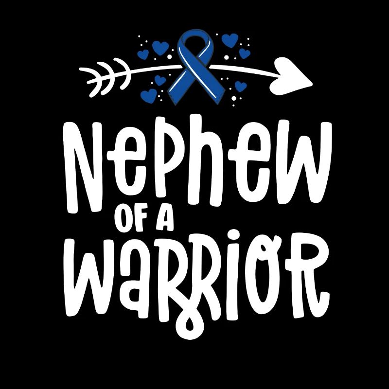 Neffe eines Krieger-Support-Teams Darmkrebs