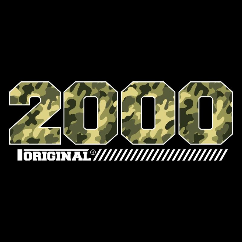 Cadeau Anniversaire 2000 Vintage 2000 Armée