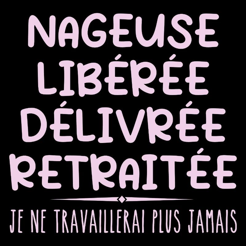 Nageuse célèbre sa retraite avec humour cadeau