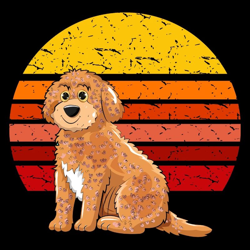 Cockapoo Retro