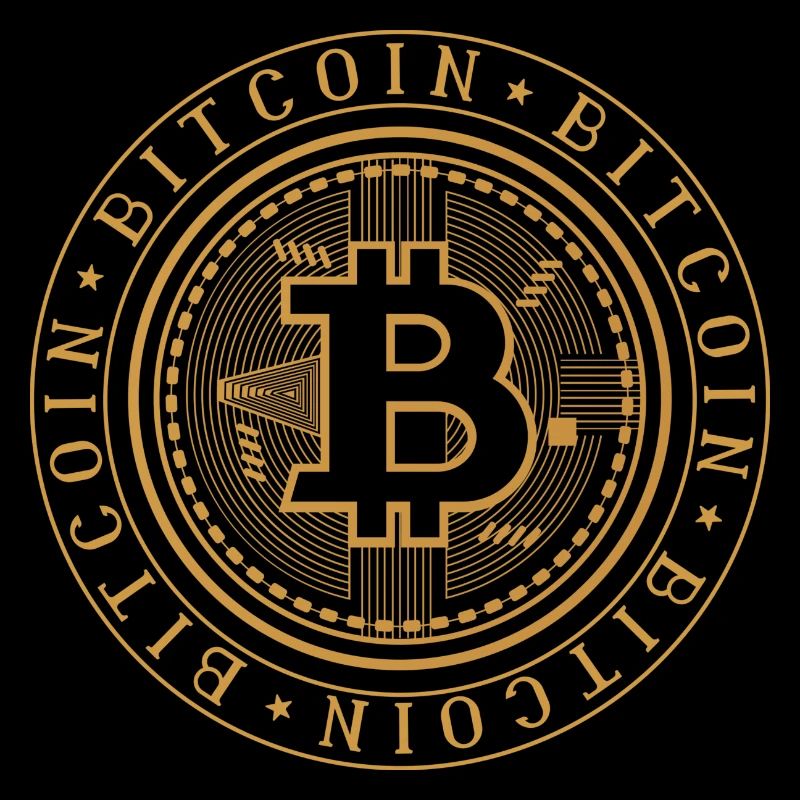 Bitcoin BTC Crypto Blockchain Coin Exchange Circuit Board