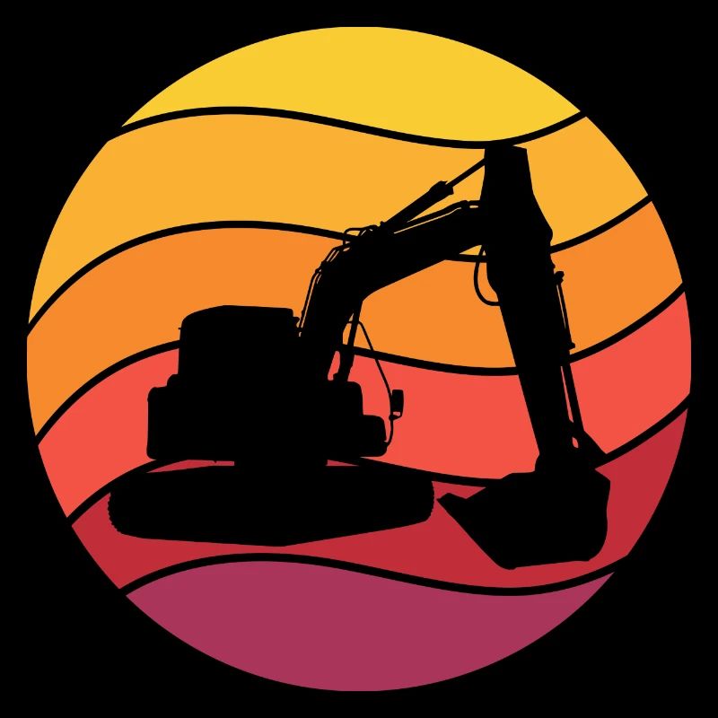 Bagger Retro Style Vintage