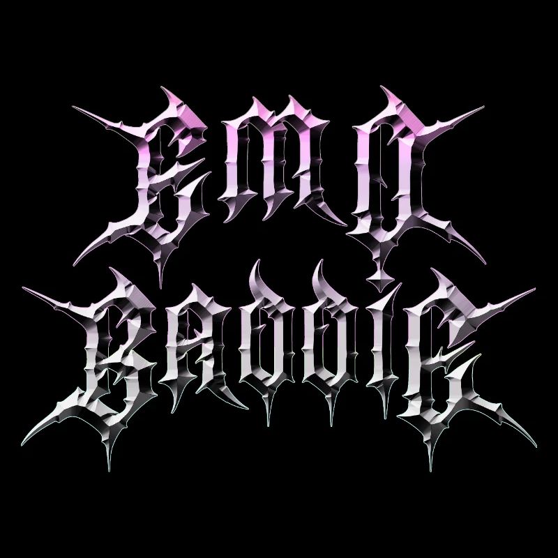 Emo Baddie! Emo Aesthetic Goth