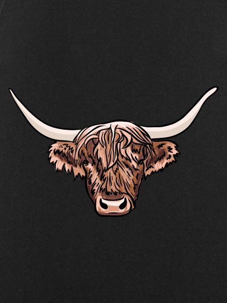 Highland Cow Head