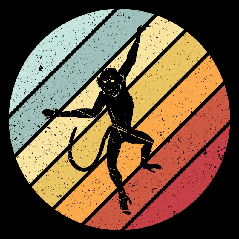 Monkey retro