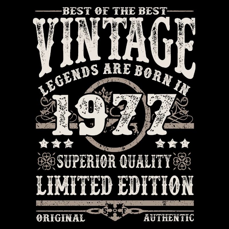 Legenden werden 1977 geboren