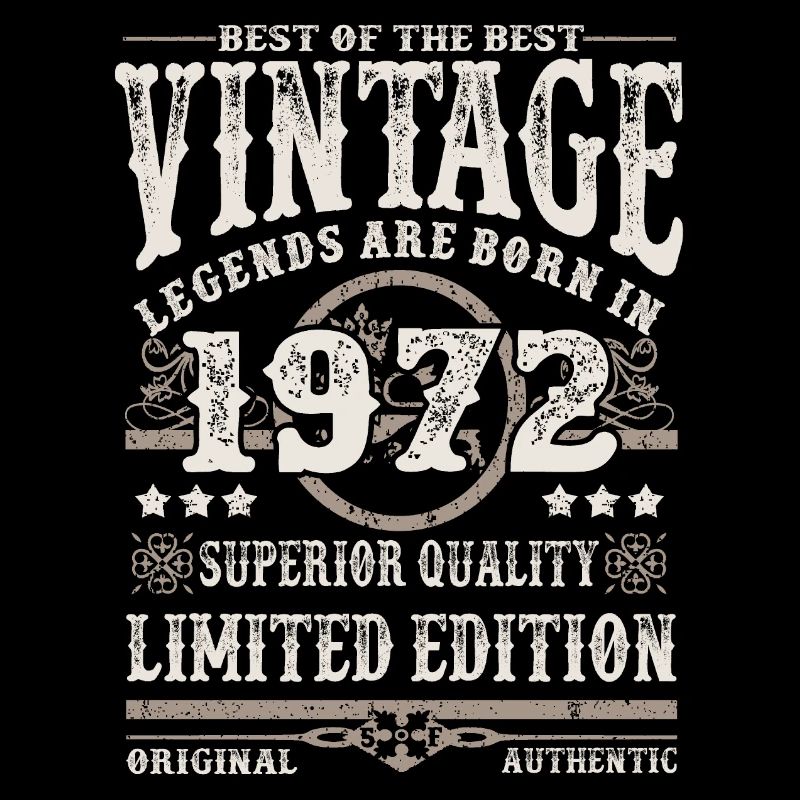 Legends are born in 1972