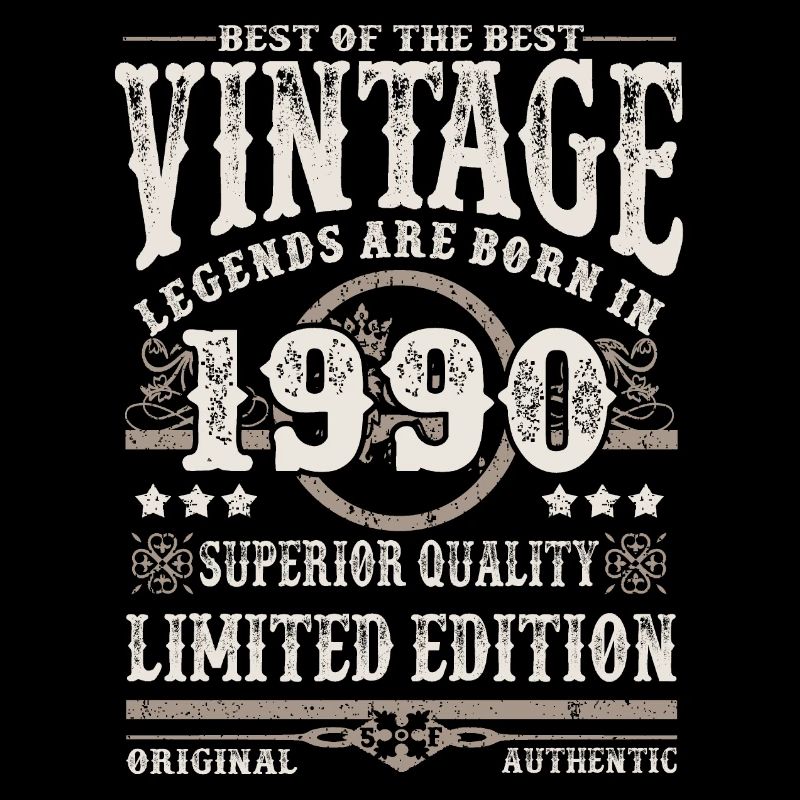 Legends are born in 1990
