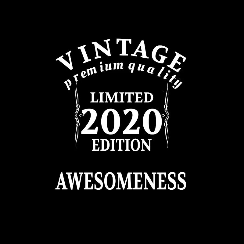 Anniversaire Millésime Né 2020 Limitée