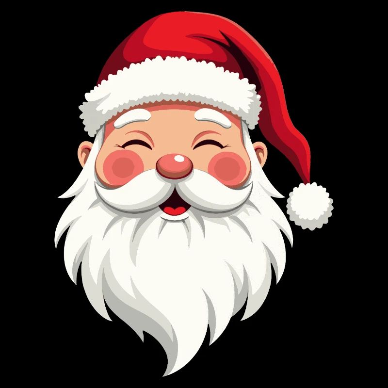 Weihnachtsmann-Cheer-Illustration