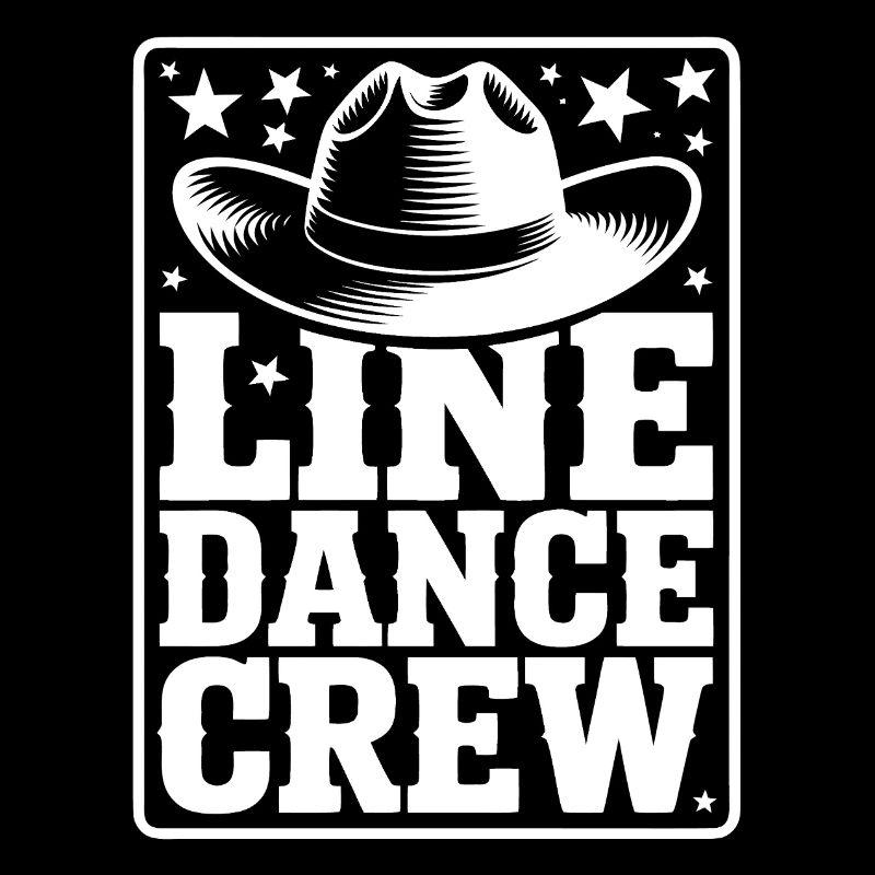 Line Dance Crew - Cowboy Silhouette