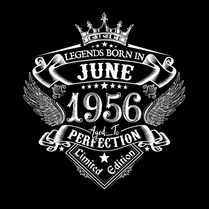 Juni 1956 Geburtstag Juni 1956 Juni Geschenk