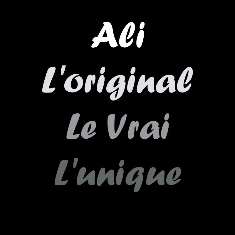 L'original le vrai l'unique ali